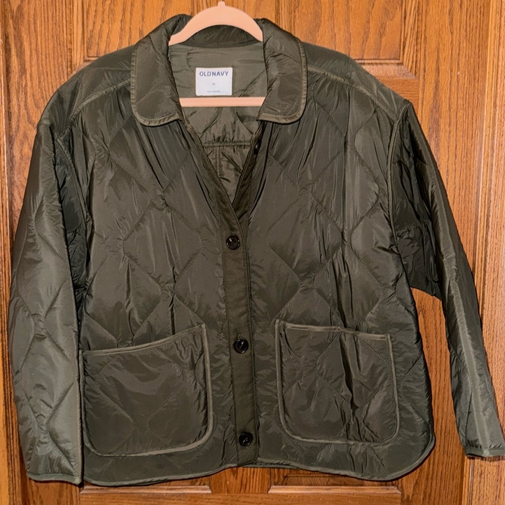 Old Navy green XL. Lightly worn.